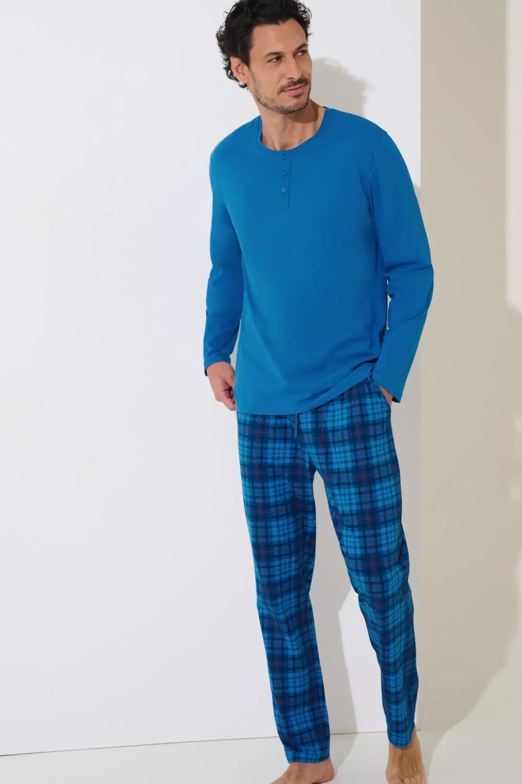 Lisca Herrenpyjama »Triton«|Herren Pyjamas