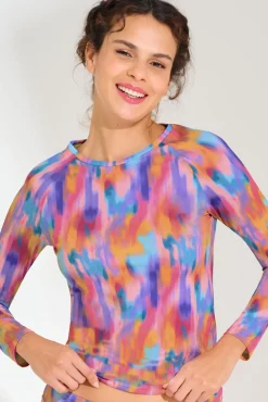 Lisca Langarm Schwimmshirt »Jersey«|Damen Accessoires