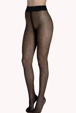 Lisca Modische Strumpfhose Fashion Dots 20|Damen Strumpfhosen
