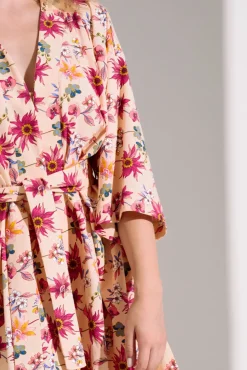 Lisca Morgenmantel »Flowers«|Damen Morgenmäntel