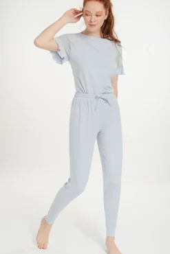 Lisca Pyjama mit kurzen Ärmeln »Smooth«|Damen Pyjamas