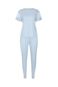 Lisca Pyjama mit kurzen Ärmeln »Smooth«|Damen Pyjamas