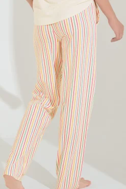 Lisca Pyjama mit Schlafshirt und Hose »Summer«|Damen Pyjamas
