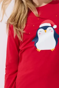 Lisca Pyjama mit Schlafshirt und Hose »Twinkle Star«|Damen Pyjamas