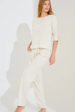 Lisca Pyjama mit Schlafshirt und Hose »Freely« - Homewear|Damen Pyjamas