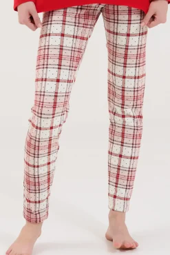 Lisca Pyjama mit Schlafshirt und Leggings »Holiday«|Damen Pyjamas