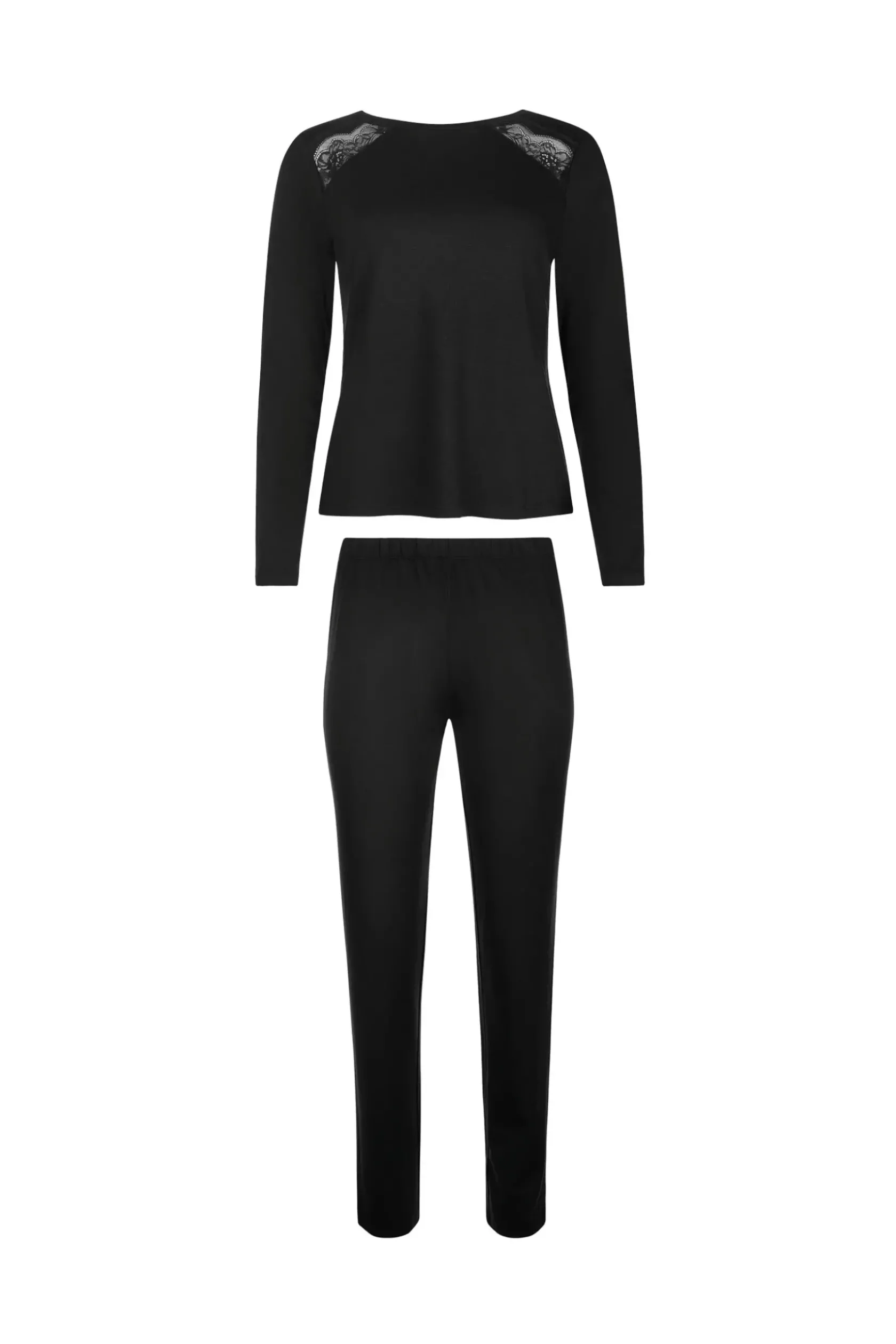 Lisca Pyjama mit Schlafshirt und Hose »Evelyn«|Damen Pyjamas
