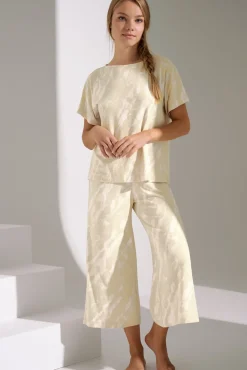 Lisca Pyjama mit Schlafshirt und Hose »Naomi«|Damen Pyjamas