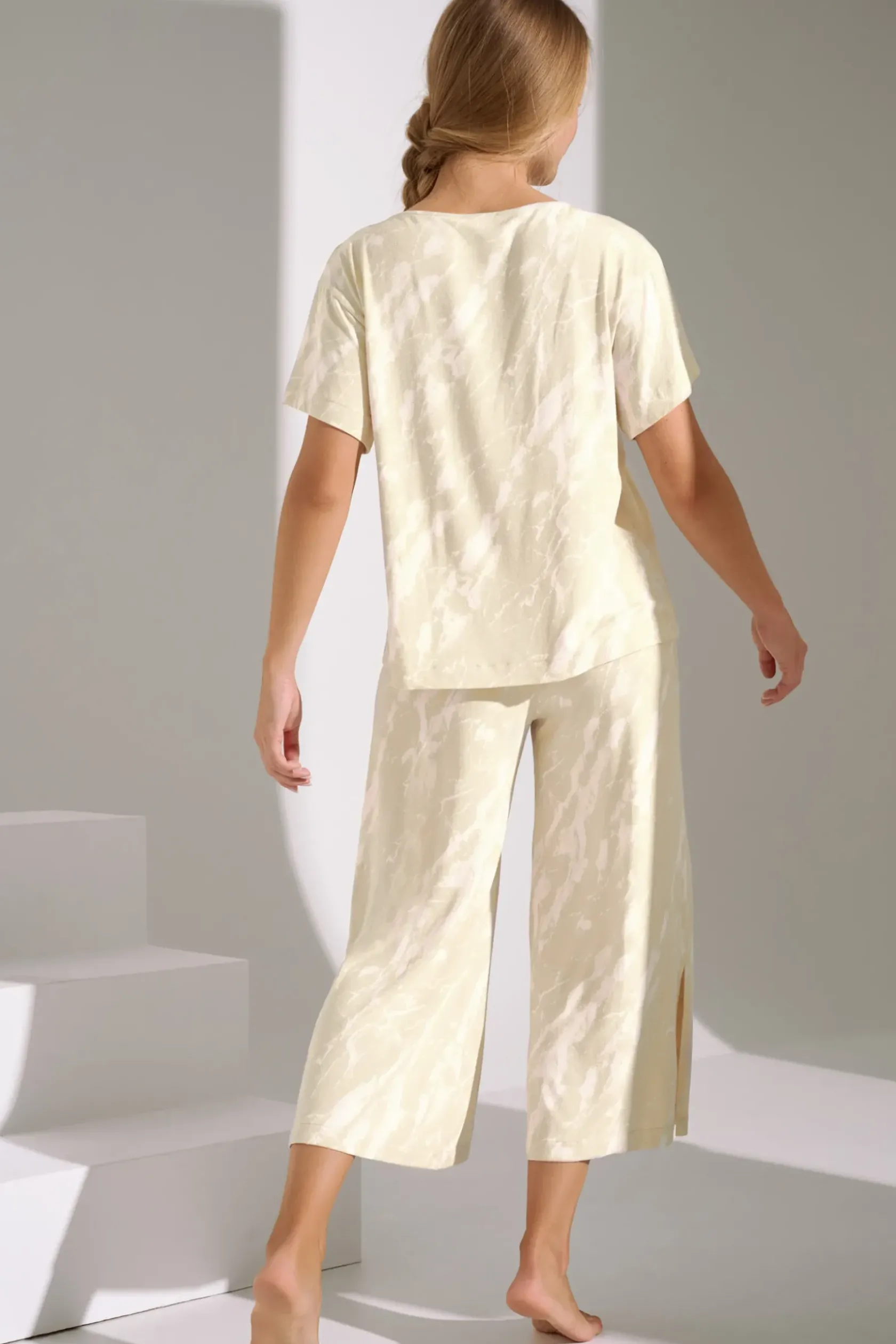 Lisca Pyjama mit Schlafshirt und Hose »Naomi«|Damen Pyjamas