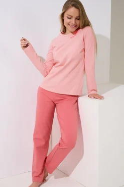 Lisca Pyjama mit Schlafshirt und Hose »Delightful« - Loungewear|Damen Pyjamas