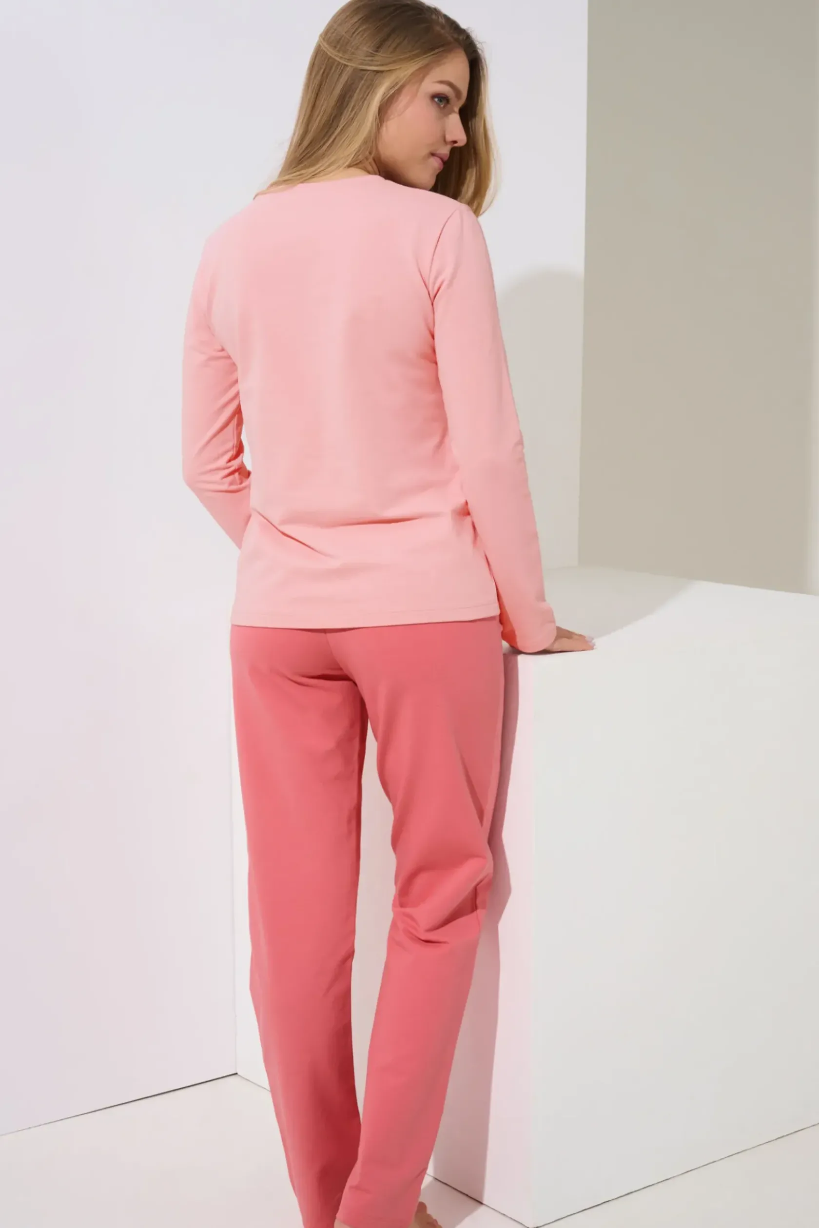 Lisca Pyjama mit Schlafshirt und Hose »Delightful« - Loungewear|Damen Pyjamas