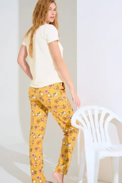 Lisca Pyjama mit Schlafshirt und Hose »Summer«|Damen Pyjamas