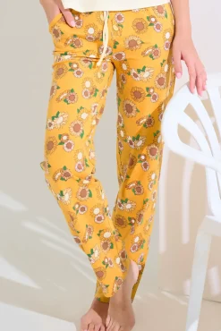 Lisca Pyjama mit Schlafshirt und Hose »Summer«|Damen Pyjamas