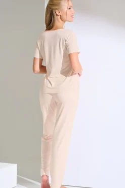 Lisca Pyjama mit Schlafshirt und Hose »Patricia«|Damen Pyjamas