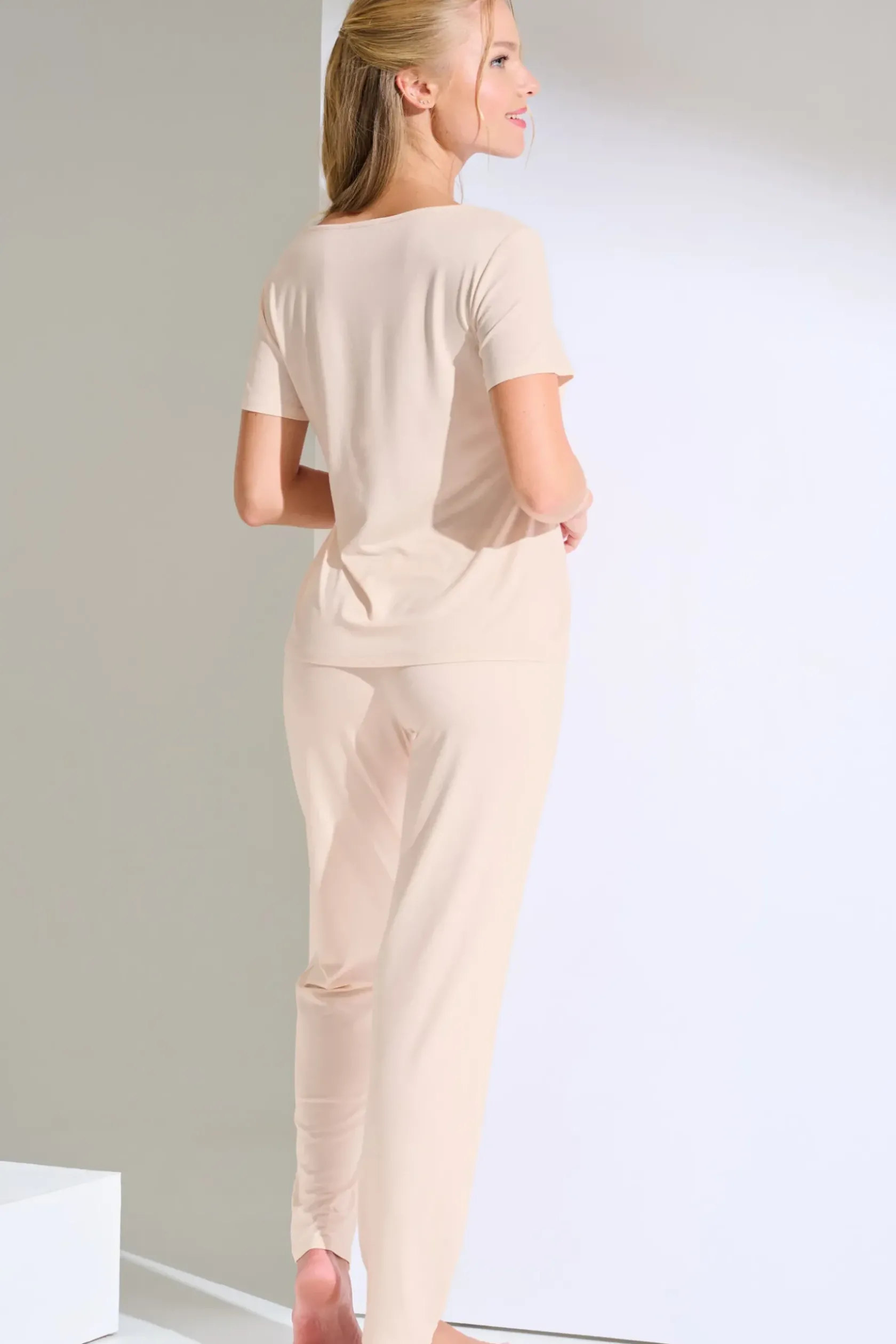 Lisca Pyjama mit Schlafshirt und Hose »Patricia«|Damen Pyjamas