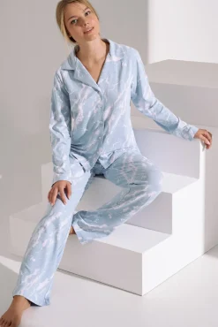 Lisca Pyjama mit Schlafshirt und Hose »Naomi«|Damen Pyjamas