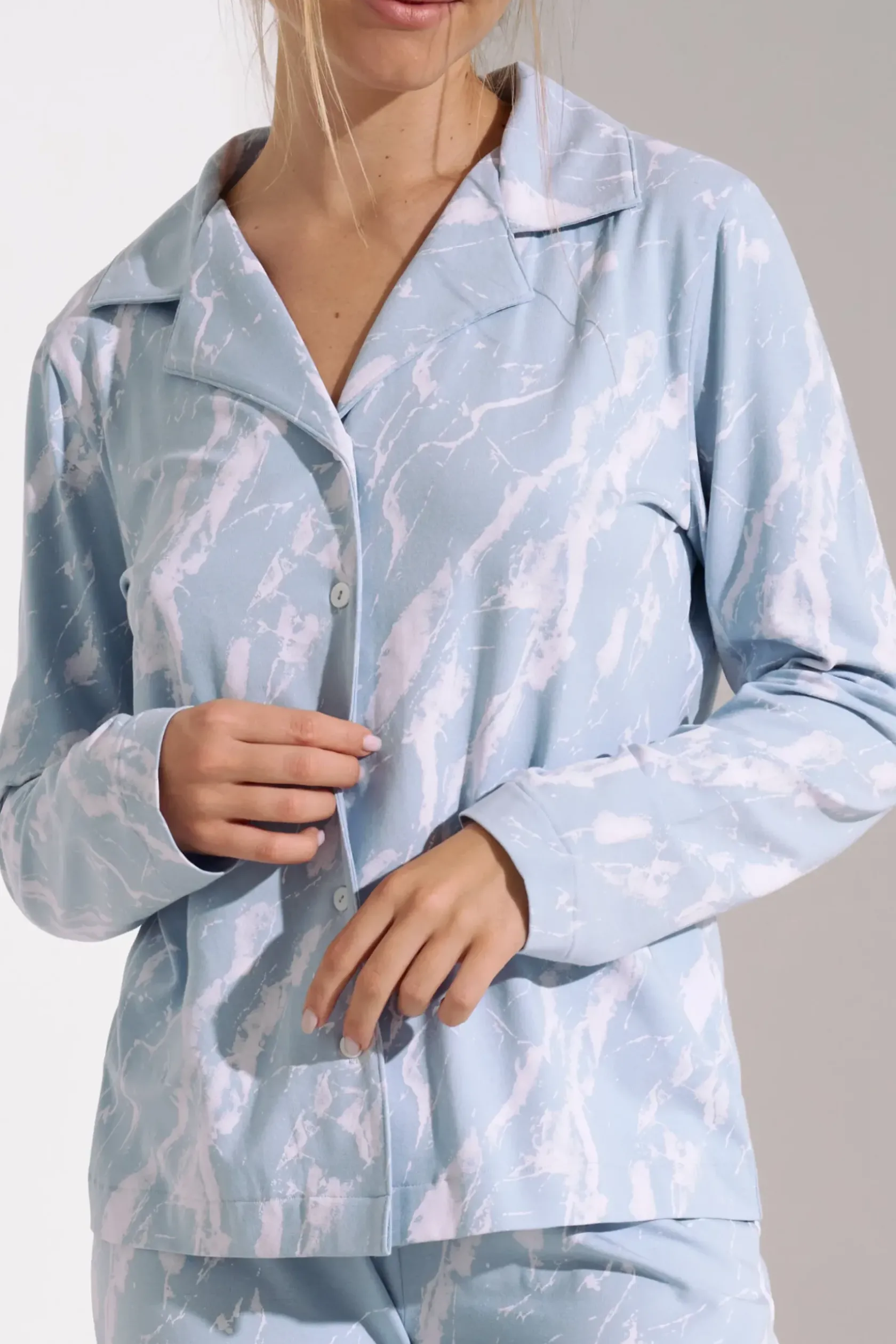 Lisca Pyjama mit Schlafshirt und Hose »Naomi«|Damen Pyjamas