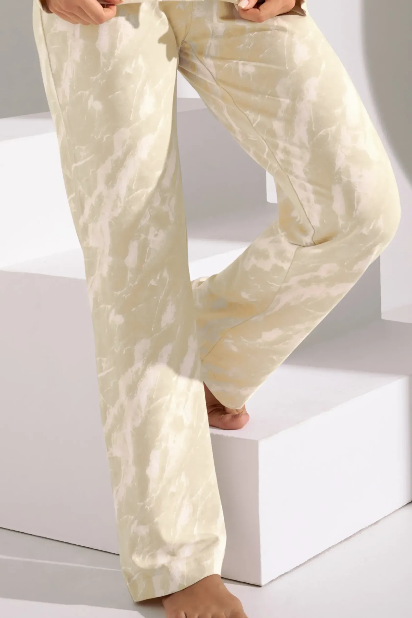 Lisca Pyjama mit Schlafshirt und Hose »Naomi«|Damen Pyjamas