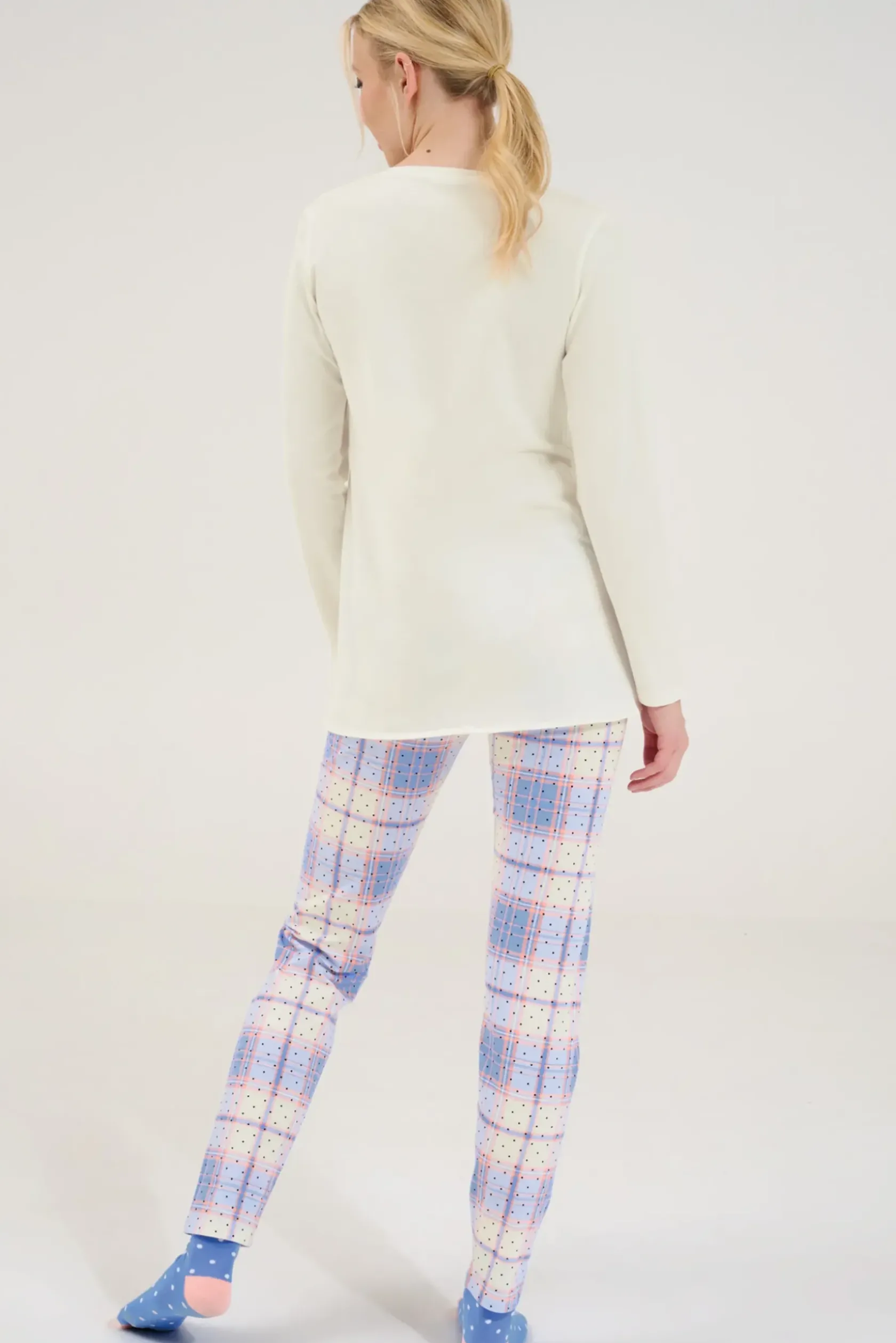 Lisca Pyjama mit Schlafshirt und Leggings »Holiday«|Damen Pyjamas
