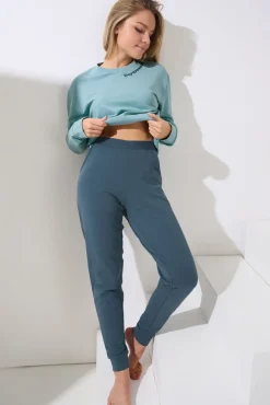 Lisca Pyjama mit Schlafshirt und Hose »Delightful« - Loungewear|Damen Pyjamas