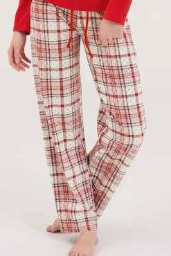 Lisca Pyjama mit Schlafshirt und Hose »Holiday«|Damen Pyjamas