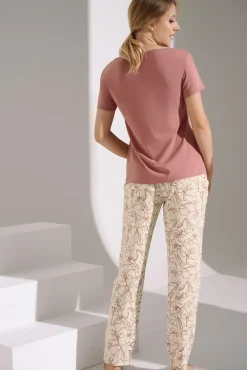 Lisca Pyjama mit Schlafshirt und Hose »Nina«|Damen Pyjamas
