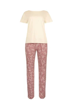 Lisca Pyjama mit Schlafshirt und Hose »Nina«|Damen Pyjamas
