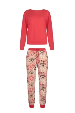Lisca Pyjama mit Schlafshirt und Hose »Ocean«|Damen Pyjamas