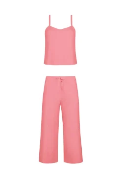 Lisca Pyjama mit Schlaftop und Hose »Freely« - Homewear|Damen Pyjamas