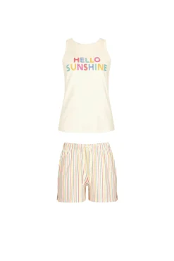 Lisca Pyjama mit Shorts »Summer«|Damen Pyjamas