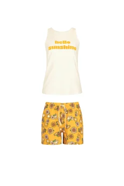 Lisca Pyjama mit Shorts »Summer«|Damen Pyjamas