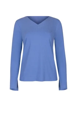Lisca Pyjama Oberteil Langarm »Lucky«|Damen Pyjamas