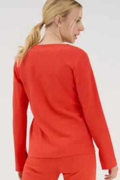 Lisca Pyjama Oberteil Langarm »Lucky«|Damen Pyjamas