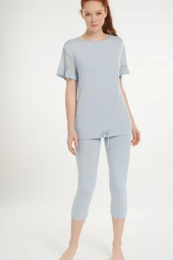 Lisca Pyjama Set mit Leggings »Smooth«|Damen Pyjamas
