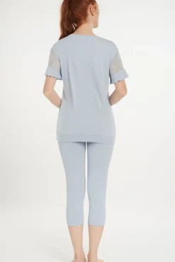 Lisca Pyjama Set mit Leggings »Smooth«|Damen Pyjamas