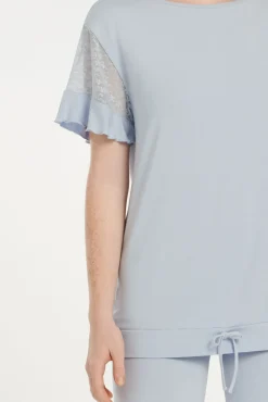 Lisca Pyjama Set mit Leggings »Smooth«|Damen Pyjamas